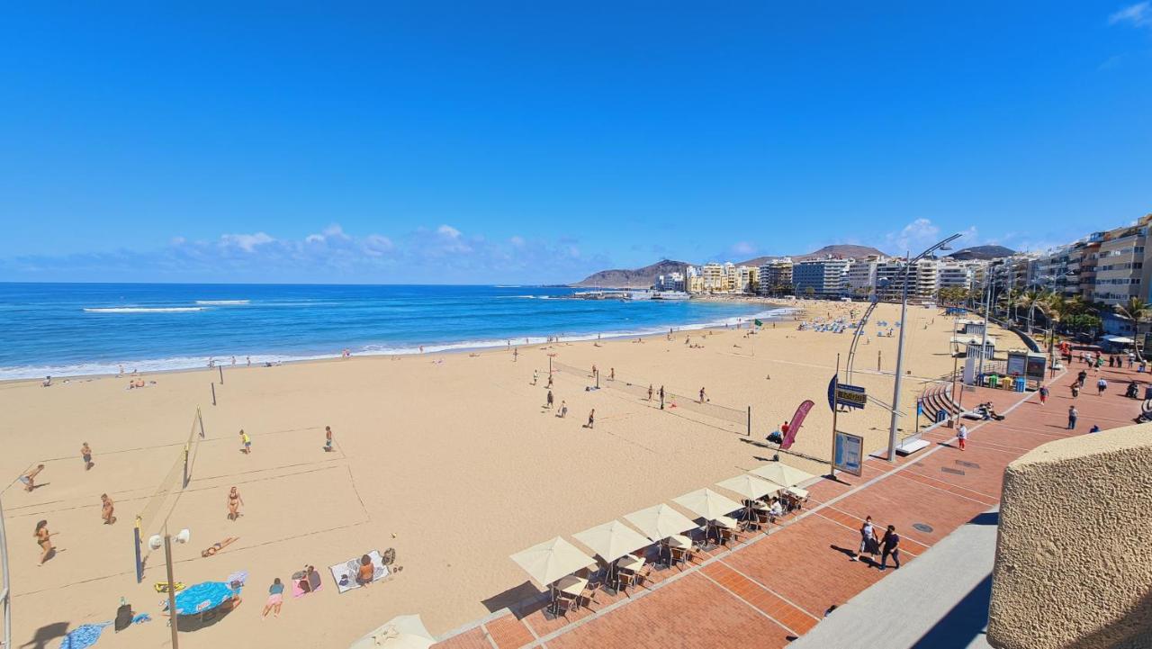 Salema Beach, Primera línea en Playa de Las Canteras Apartamento Las Palmas de Gran Canárias Exterior foto